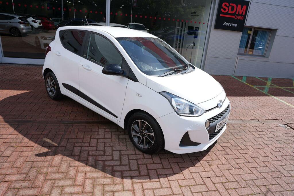 Hyundai I10 1.0 Go Se Hatchback Euro 6 67 SO68GLK White #6