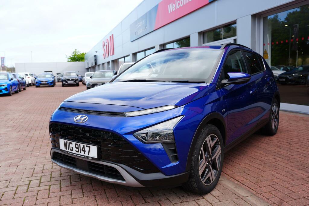 Hyundai Bayon 1.0 T-gdi Mhev Premium Suv Hybrid Manua Blue