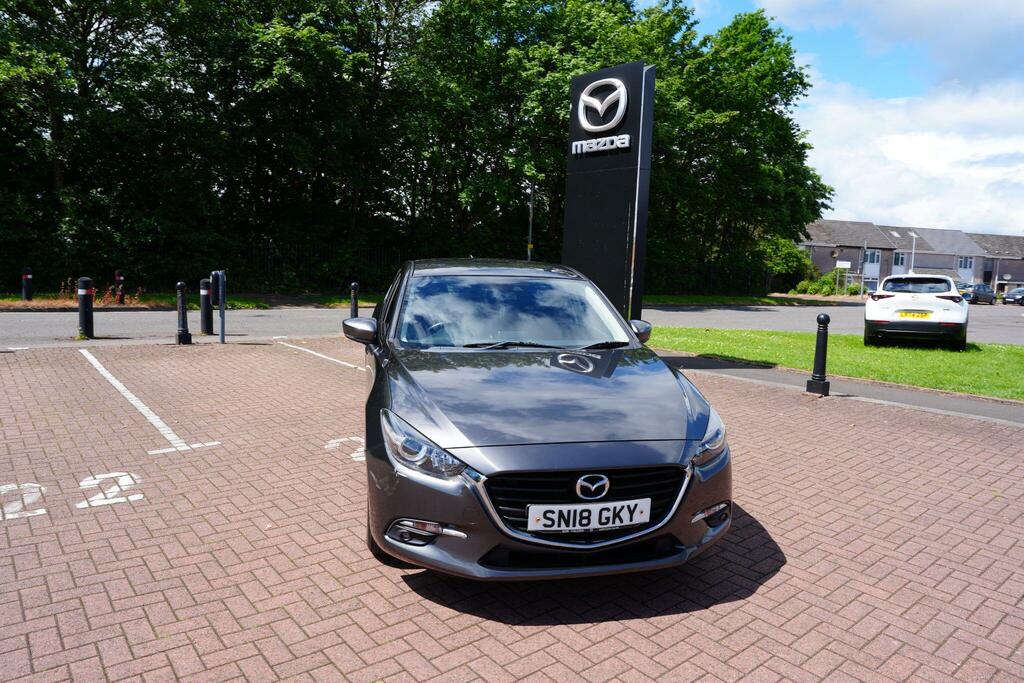 Mazda 3 2.0 Skyactiv-g Se-l Nav Hatchback Manua Grey #2