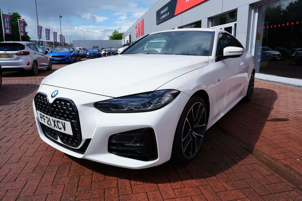 BMW 4 Series Gran Coupe 2.0 420I M Sport Coupe Euro 6 Ss White