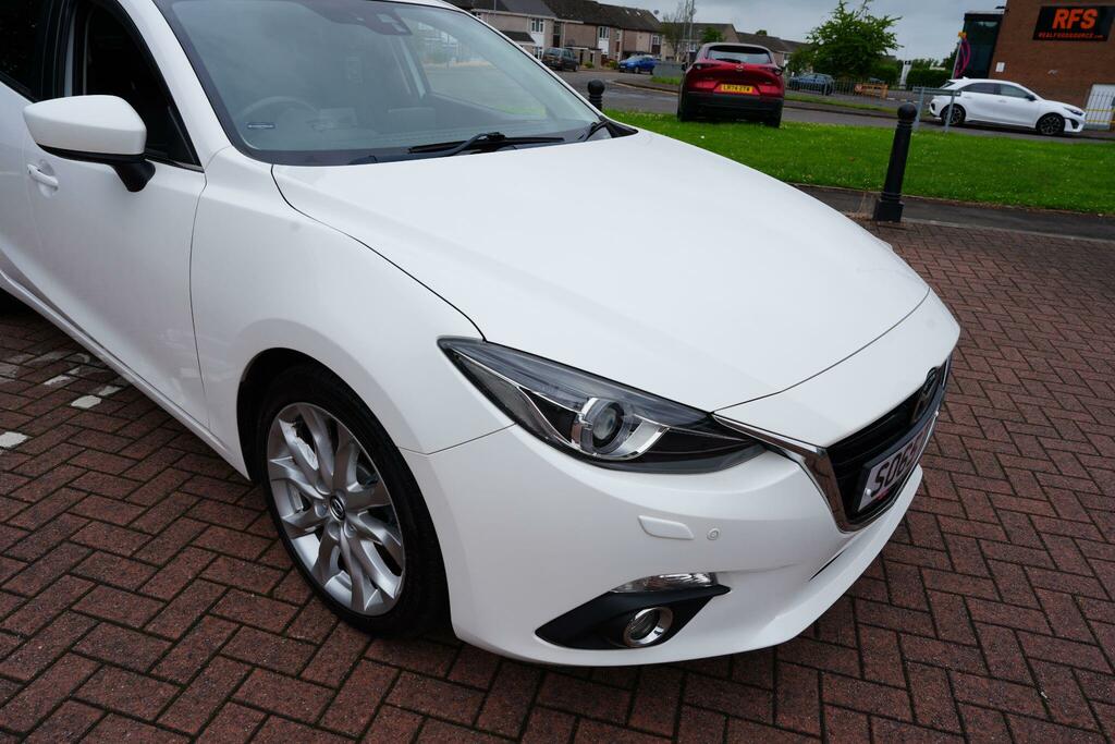 Mazda 3 2.0 Skyactiv-g Sport Nav Hatchback Manu White #6