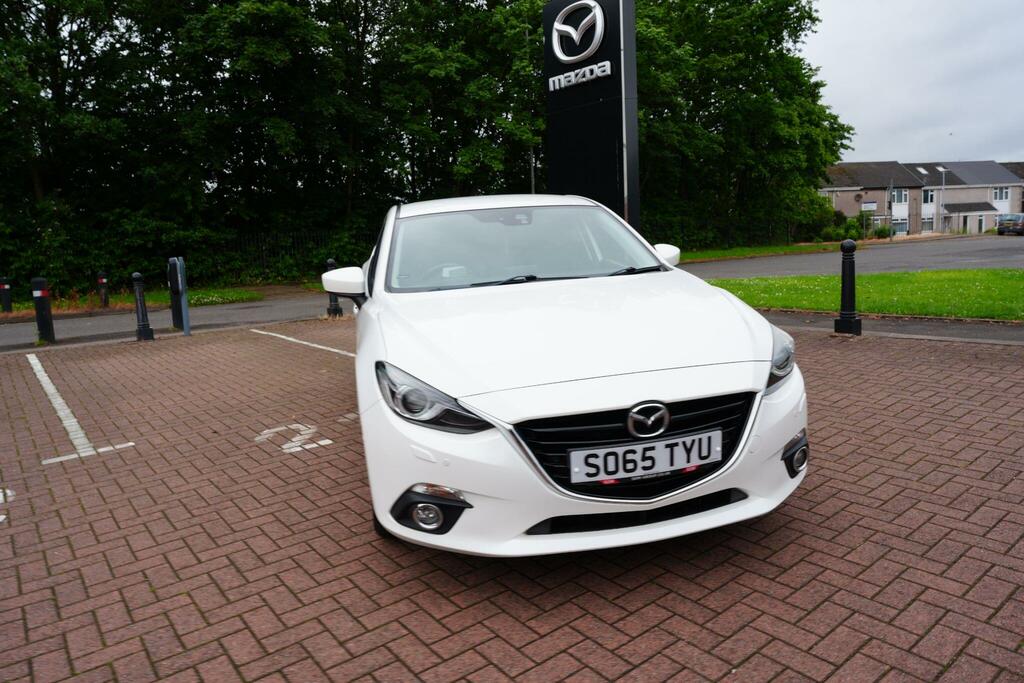 Mazda 3 2.0 Skyactiv-g Sport Nav Hatchback Manu White #2