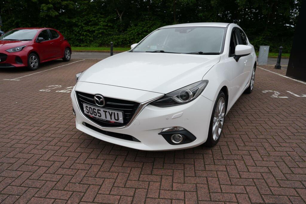 Mazda 3 2.0 Skyactiv-g Sport Nav Hatchback Manu White #3
