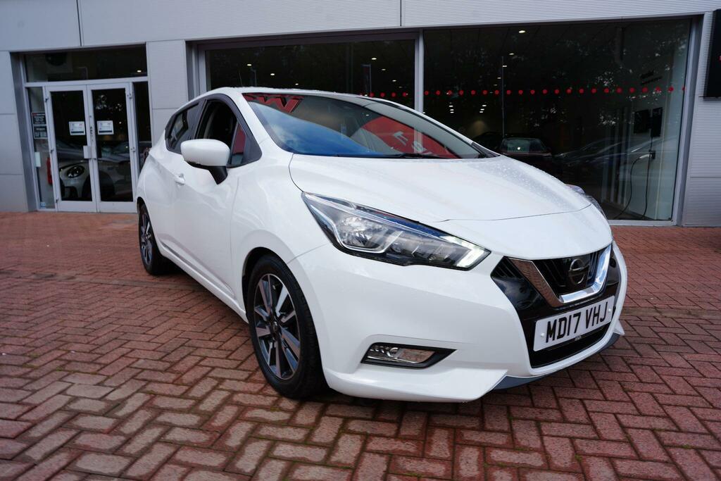 Nissan Micra Hatchback White #7