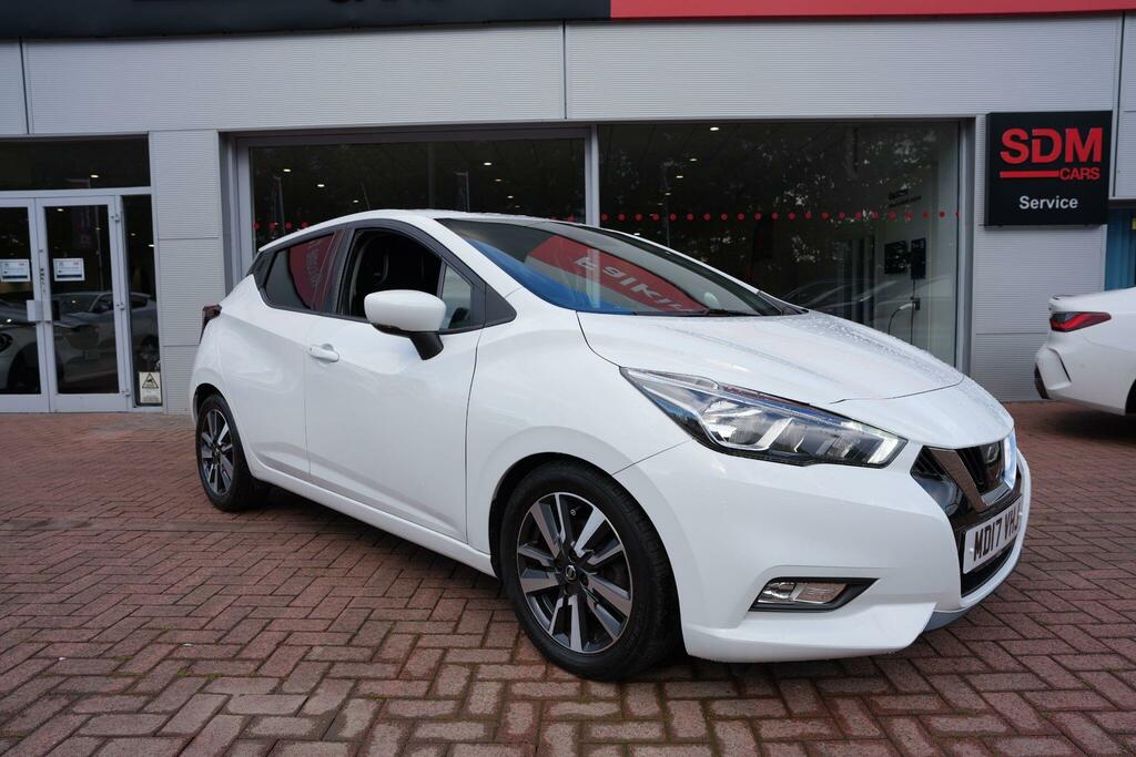 Nissan Micra 0.9 Ig-t N-connecta Euro 6 Ss White #5