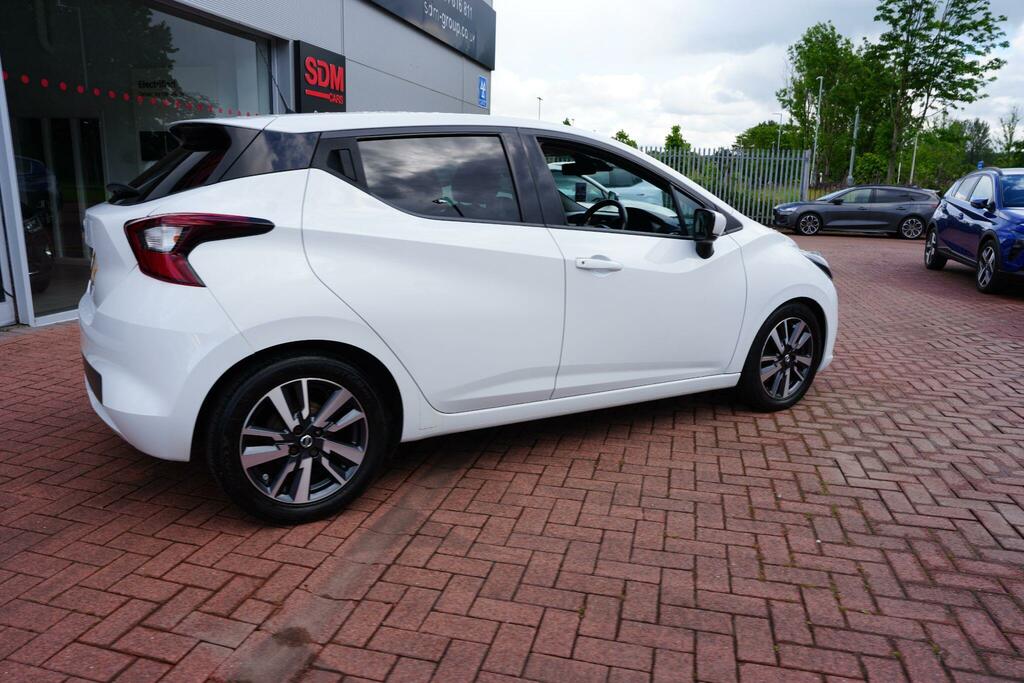 Nissan Micra Hatchback White #26