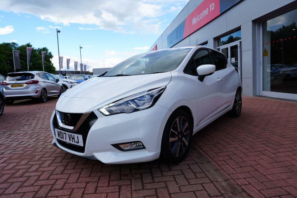Nissan Micra Hatchback White #12