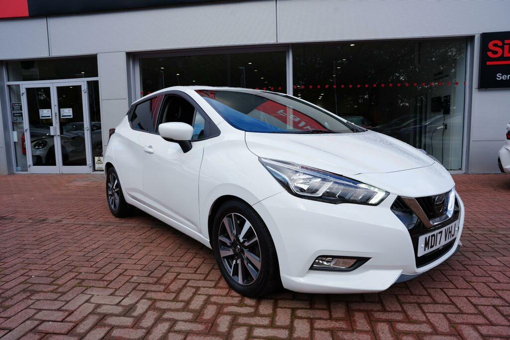 Nissan Micra 0.9 Ig-t N-connecta Euro 6 Ss White #6