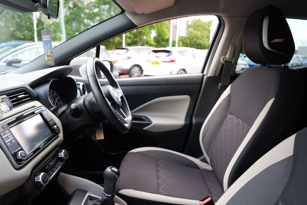 Nissan Micra Hatchback White #69