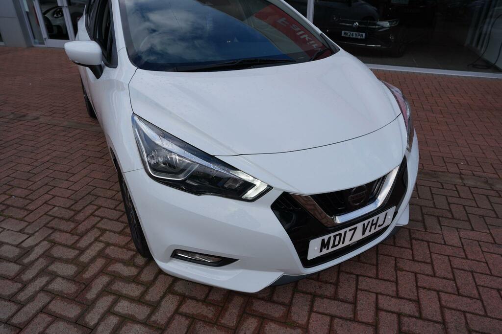 Nissan Micra Hatchback White #77