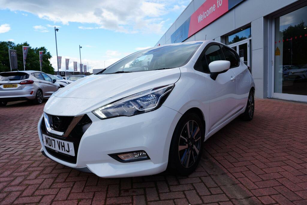 Nissan Micra 0.9 Ig-t N-connecta Euro 6 Ss White #2