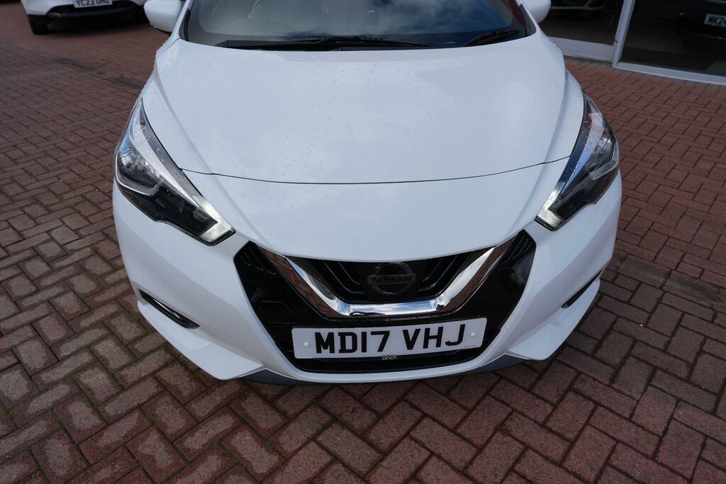 Nissan Micra Hatchback White #10