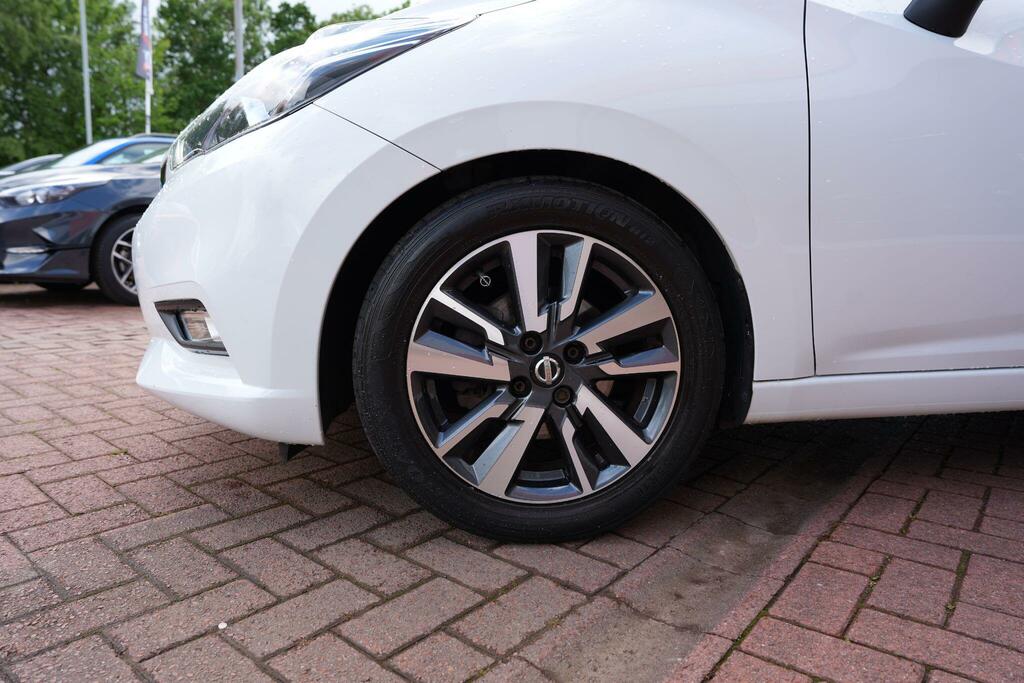 Nissan Micra Hatchback White #55