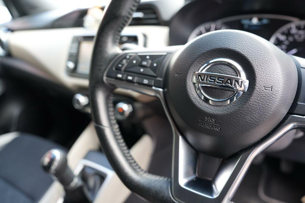 Nissan Micra Hatchback White #66