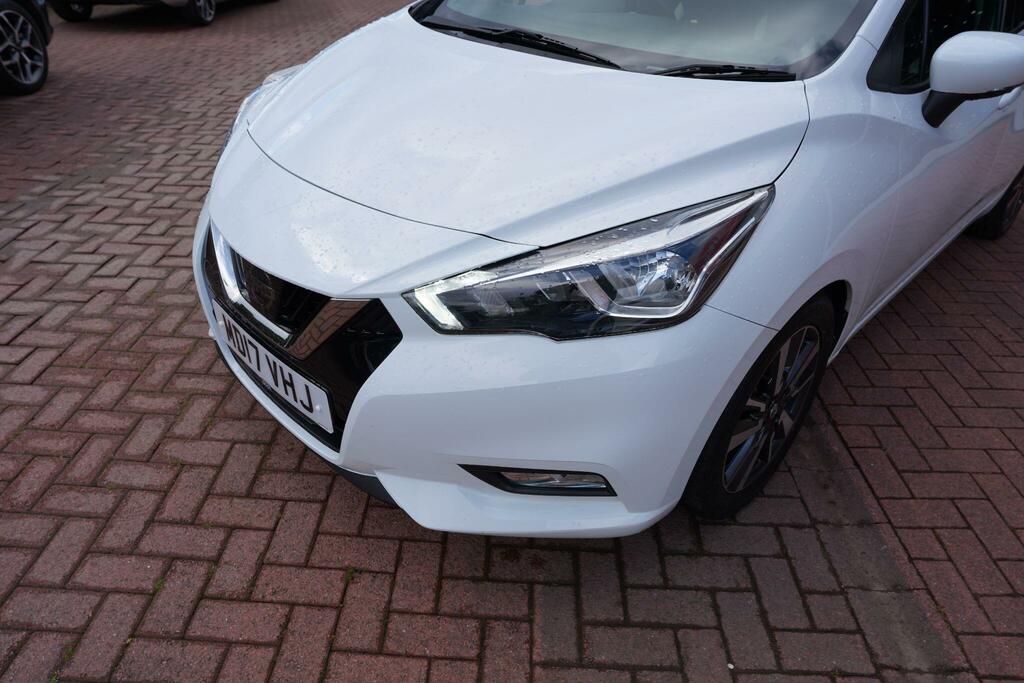 Nissan Micra Hatchback White #75