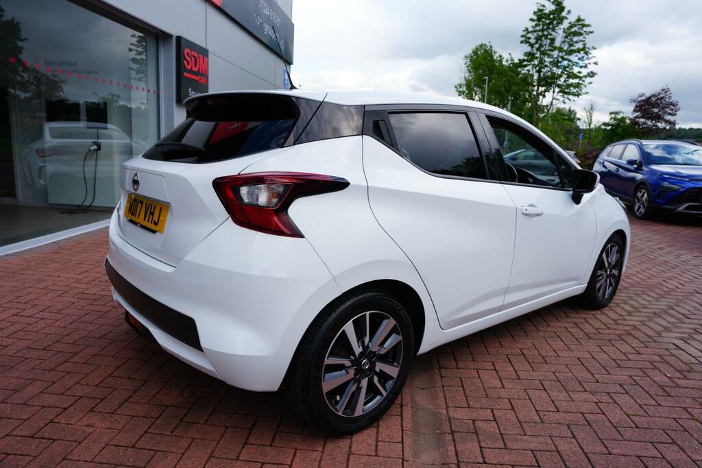 Nissan Micra Hatchback White #30