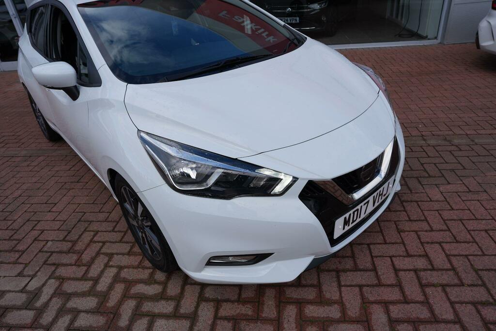 Nissan Micra Hatchback White #9