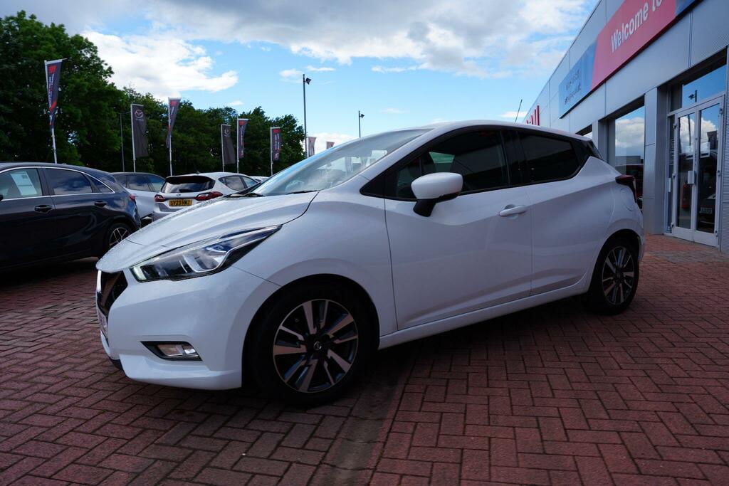 Nissan Micra Hatchback White #14
