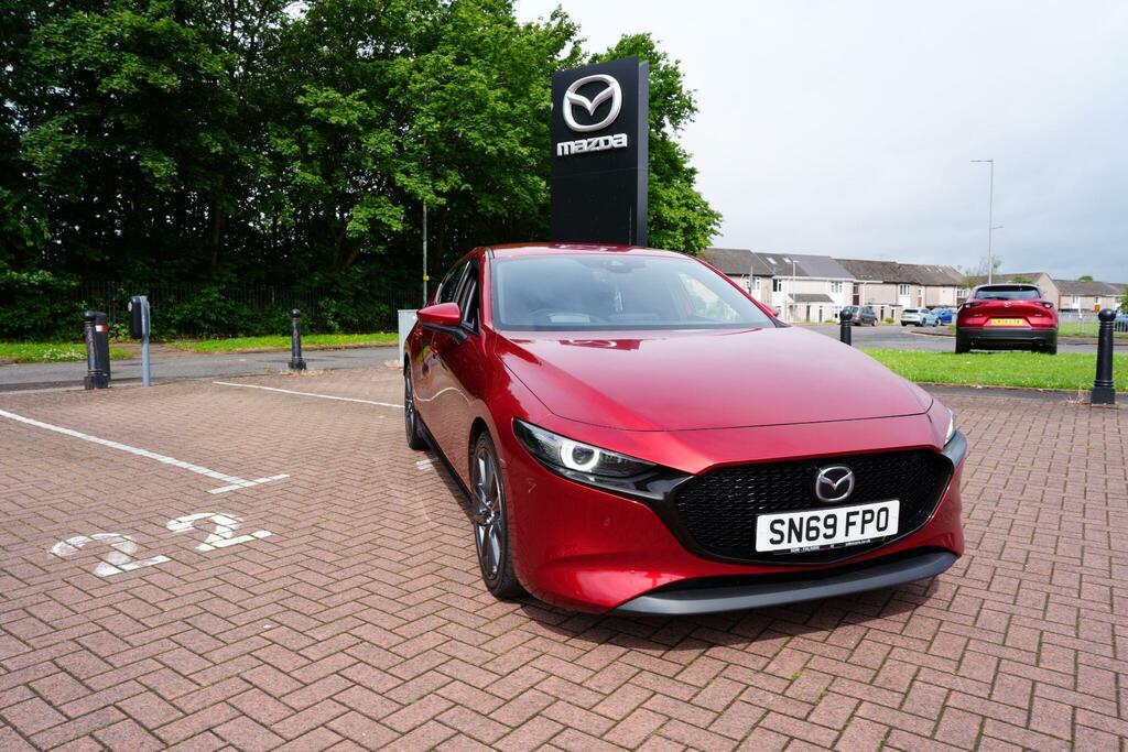 Mazda 3 2.0 Skyactiv-g Mhev Sport Lux Hatchback SN69FPO Red #6