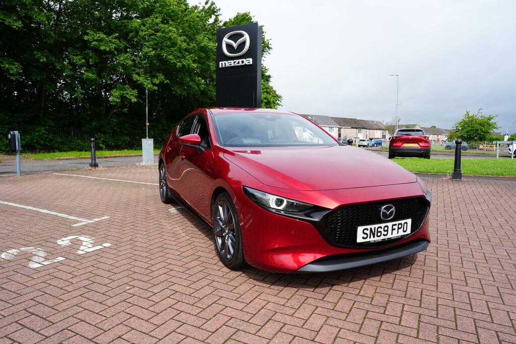 Mazda 3 2.0 Skyactiv-g Mhev Sport Lux Hatchback SN69FPO Red #5