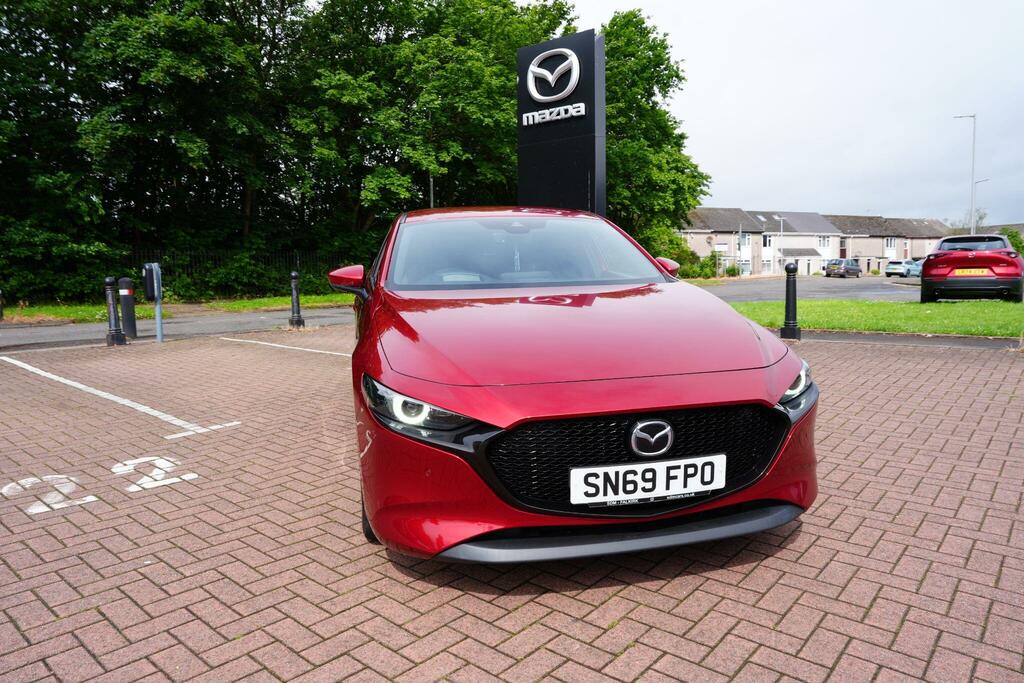 Mazda 3 2.0 Skyactiv-g Mhev Sport Lux Hatchback SN69FPO Red #2