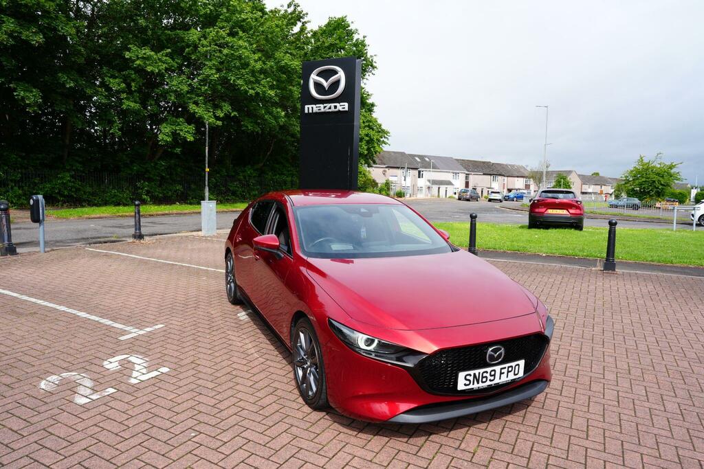 Mazda 3 2.0 Skyactiv-g Mhev Sport Lux Hatchback Red
