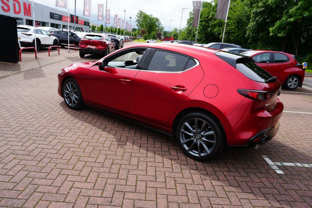 Mazda 3 2.0 Skyactiv-g Mhev Sport Lux Hatchback SN69FPO Red #4