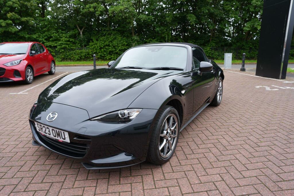 Mazda MX-5 1.5 Skyactiv-g Exclusive-line Convertible Petr SR23OMU Black #3