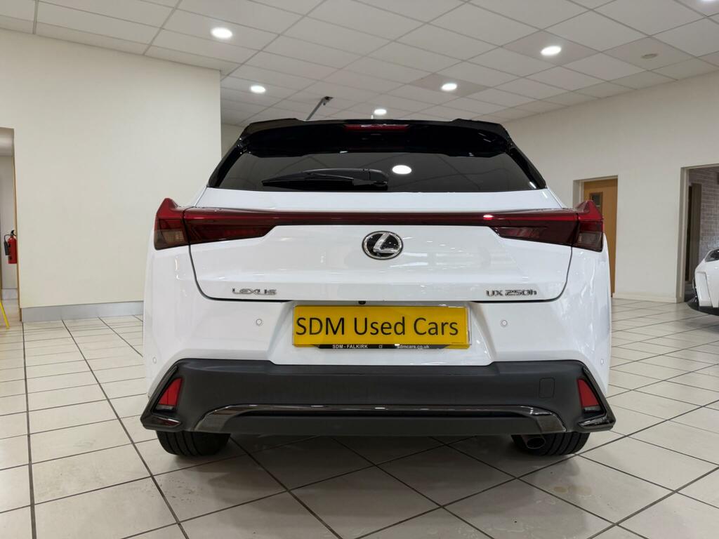 Lexus UX 2.0 250H F Sport Design Suv Hybrid E-cv White #6