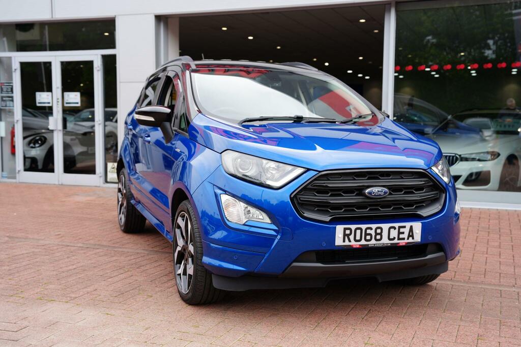 Ford Ecosport 1.0T Ecoboost St-line Suv Euro 6 Blue #4