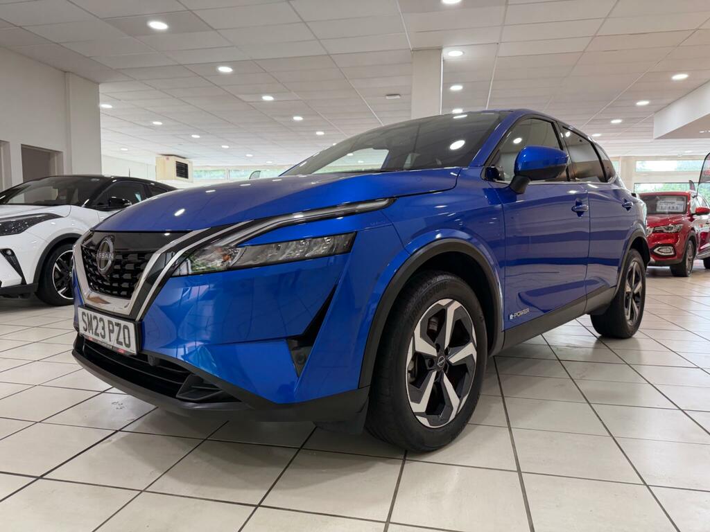 Nissan Qashqai 1.5 H E-power N-connecta Suv Hybrid Aut SM23PZO Blue #3