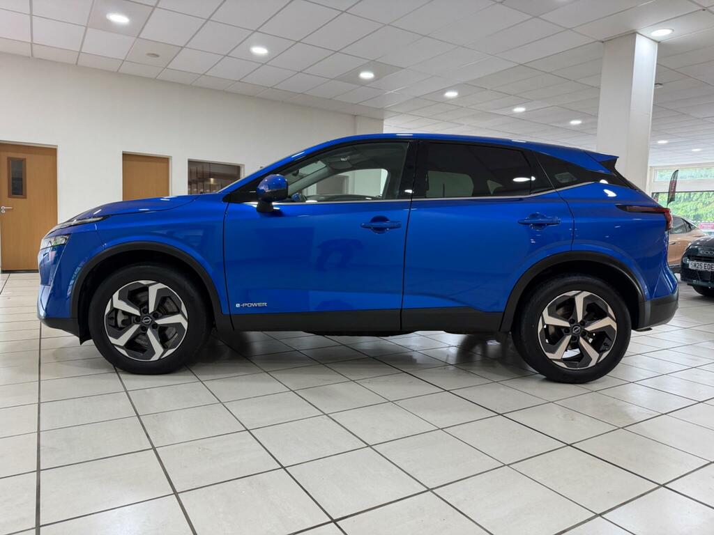 Nissan Qashqai 1.5 H E-power N-connecta Suv Hybrid Aut SM23PZO Blue #5