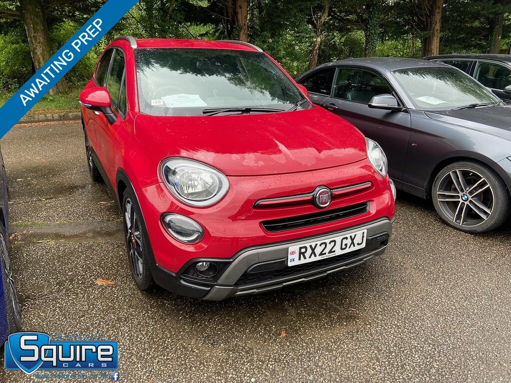 Fiat 500X Firefly Turbo Red U1535 Ulez Red