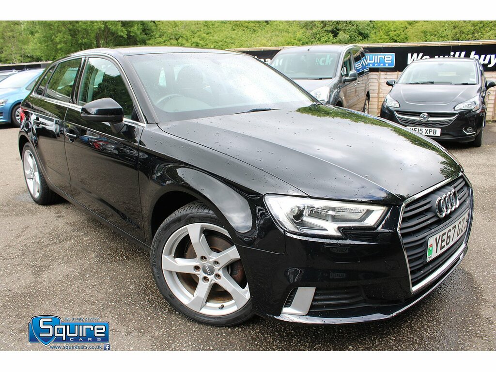Audi A3 Tfsi Sport U1539 Ulez Black