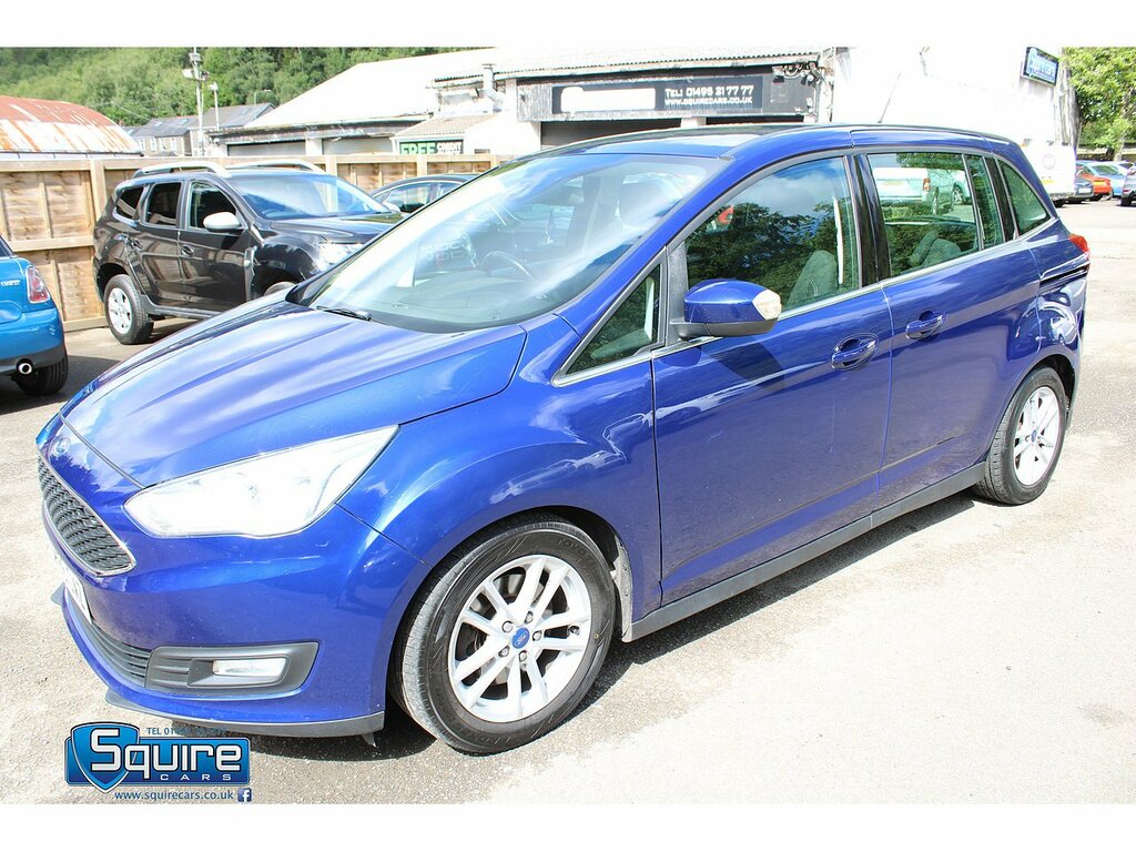 Ford Grand C-Max Tdci Zetec U1562 Ulez SK66CWZ Blue #3