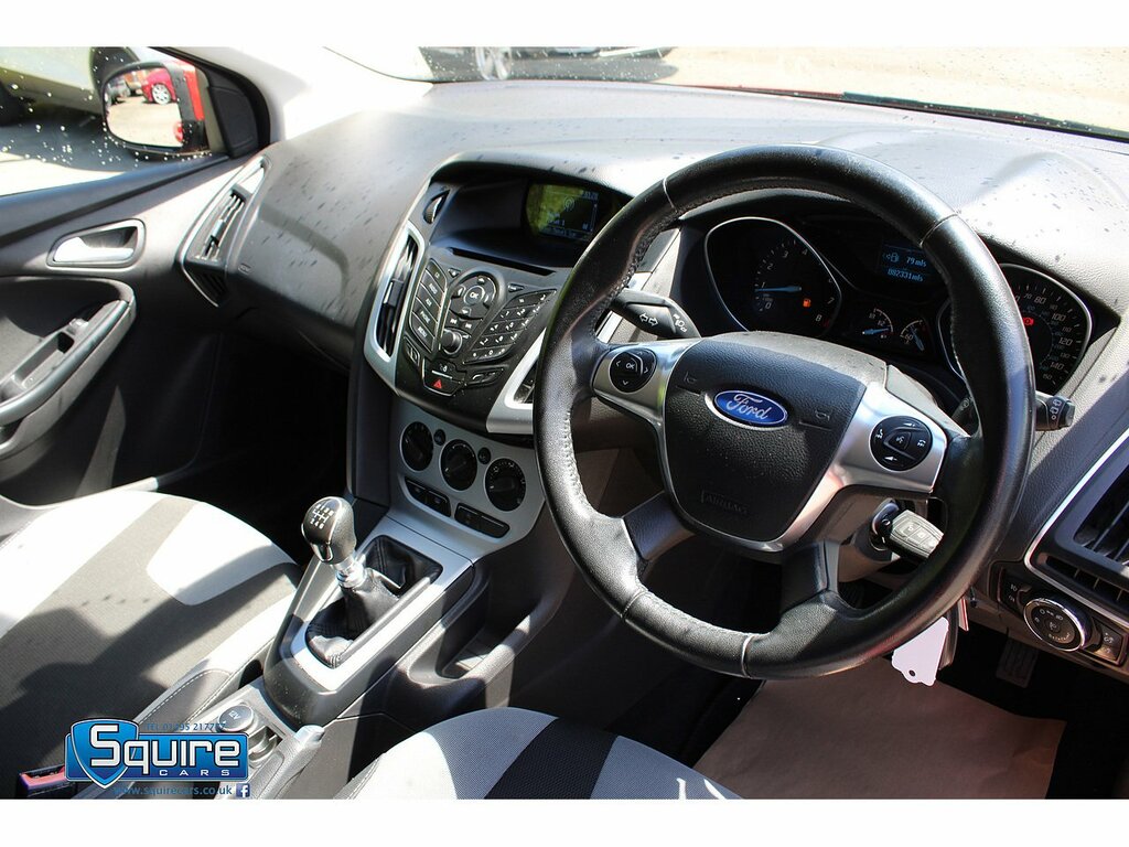 Ford Focus T Ecoboost Zetec U1565 Ulez CN63KAU Red #2