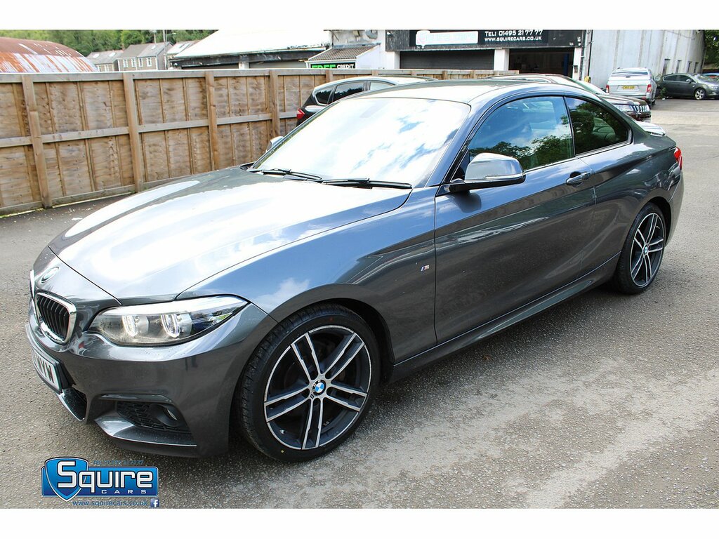 BMW 2 Series 220D M Sport U1556 Ulez CV67WYW Grey #3