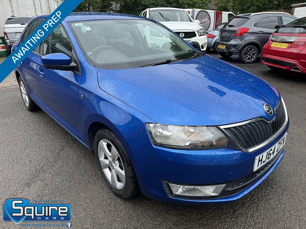 Skoda Rapid Tsi Se U1571 Ulez Blue