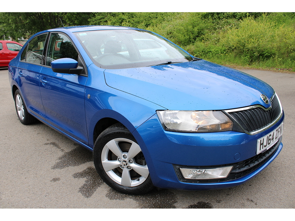 Skoda Rapid Tsi Se U1571 Ulez Blue