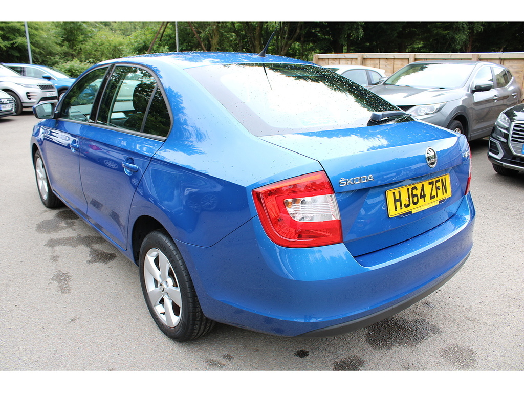 Skoda Rapid Tsi Se U1571 Ulez Blue #3