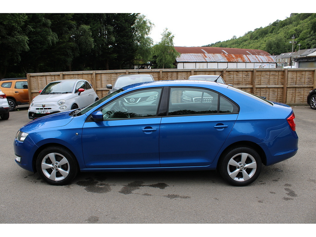 Skoda Rapid Tsi Se U1571 Ulez Blue #5