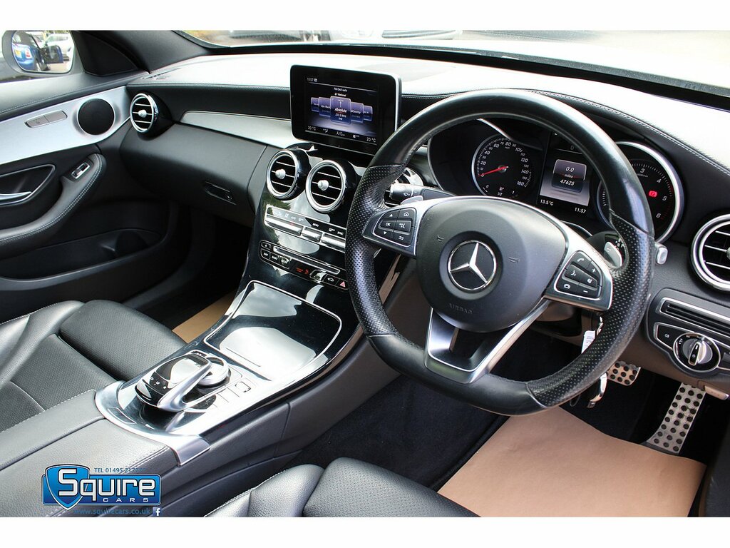 Mercedes-Benz C Class 2.1L Amg Line White #18