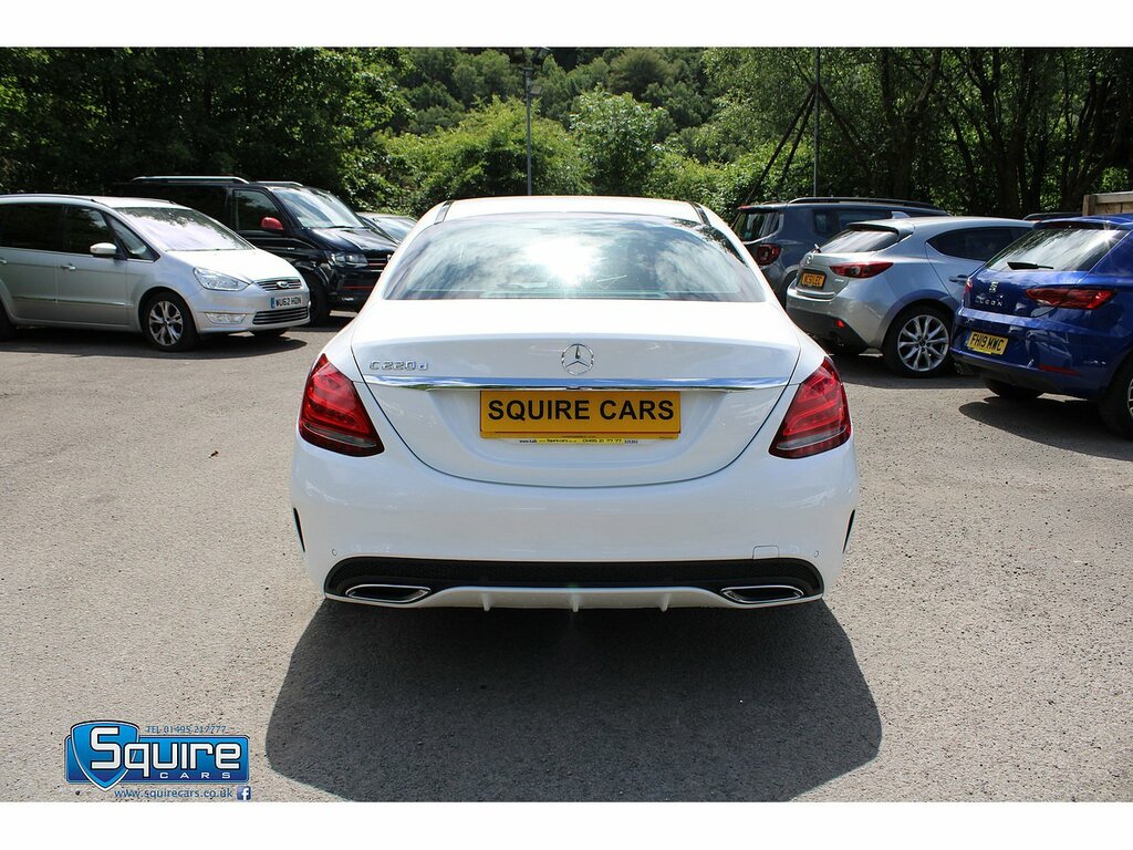 Mercedes-Benz C Class 2.1L Amg Line White #15