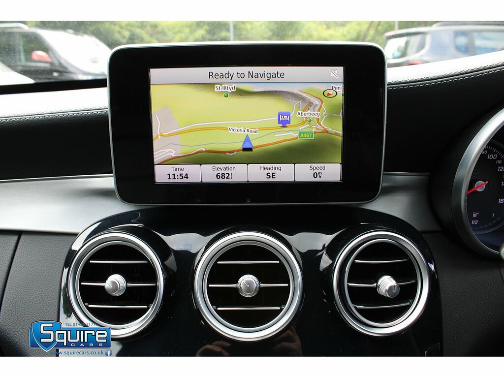 Mercedes-Benz C Class C220d Amg Line U1583 Ulez White #4