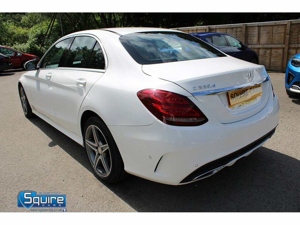 Mercedes-Benz C Class C220d Amg Line U1583 Ulez White #5