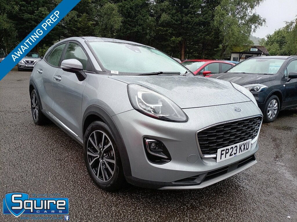 Ford Puma T Ecoboost Mhev Titanium U1599 Ulez FP23KXU Silver