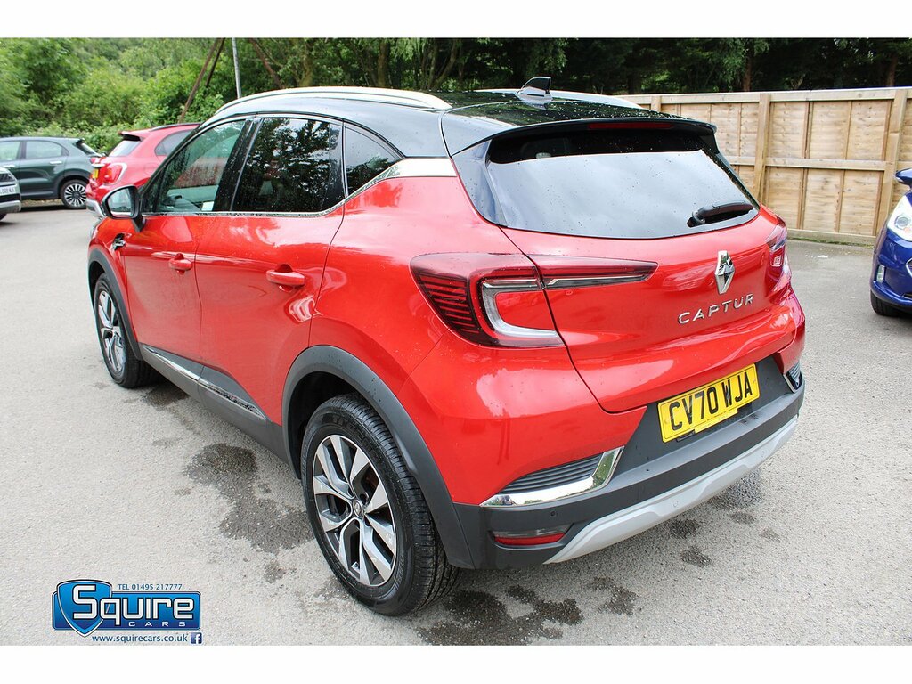 Renault Captur Tce S Edition U1604 Ulez CV70WJA Red #3