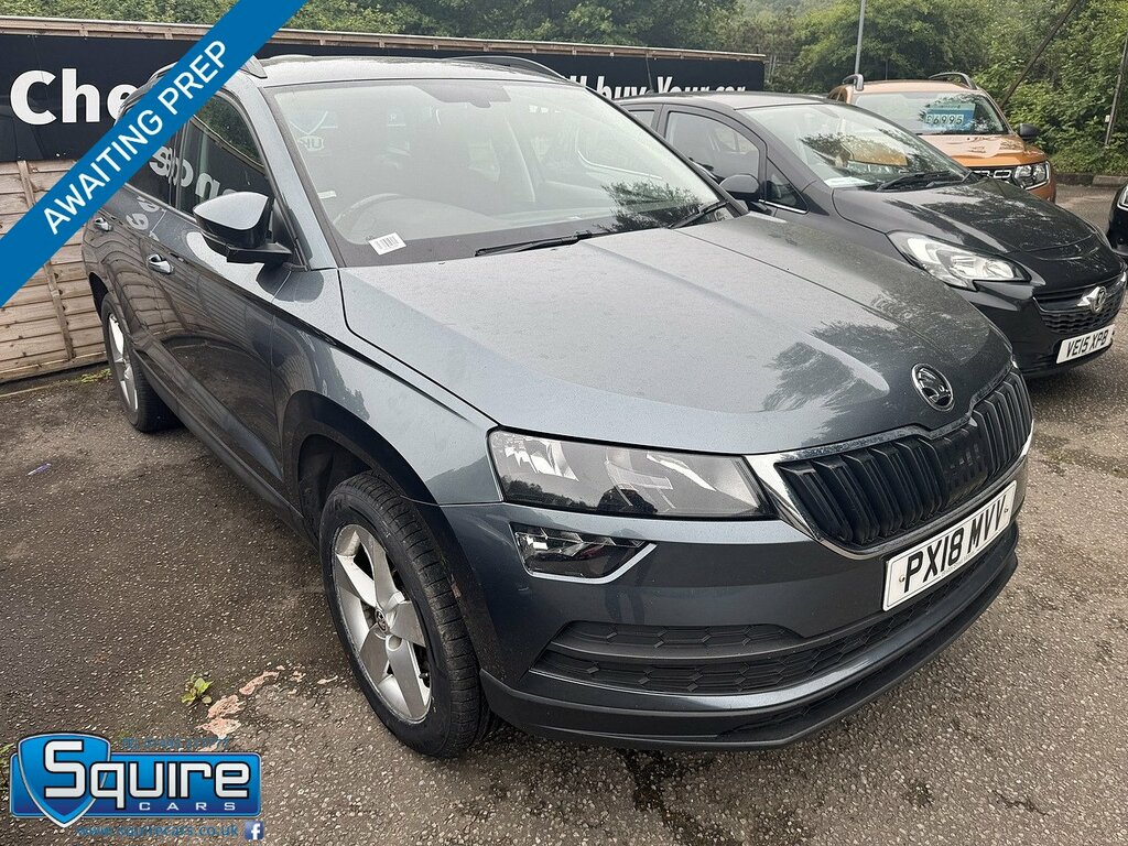 Skoda Karoq Tdi Se U1606 Ulez Grey