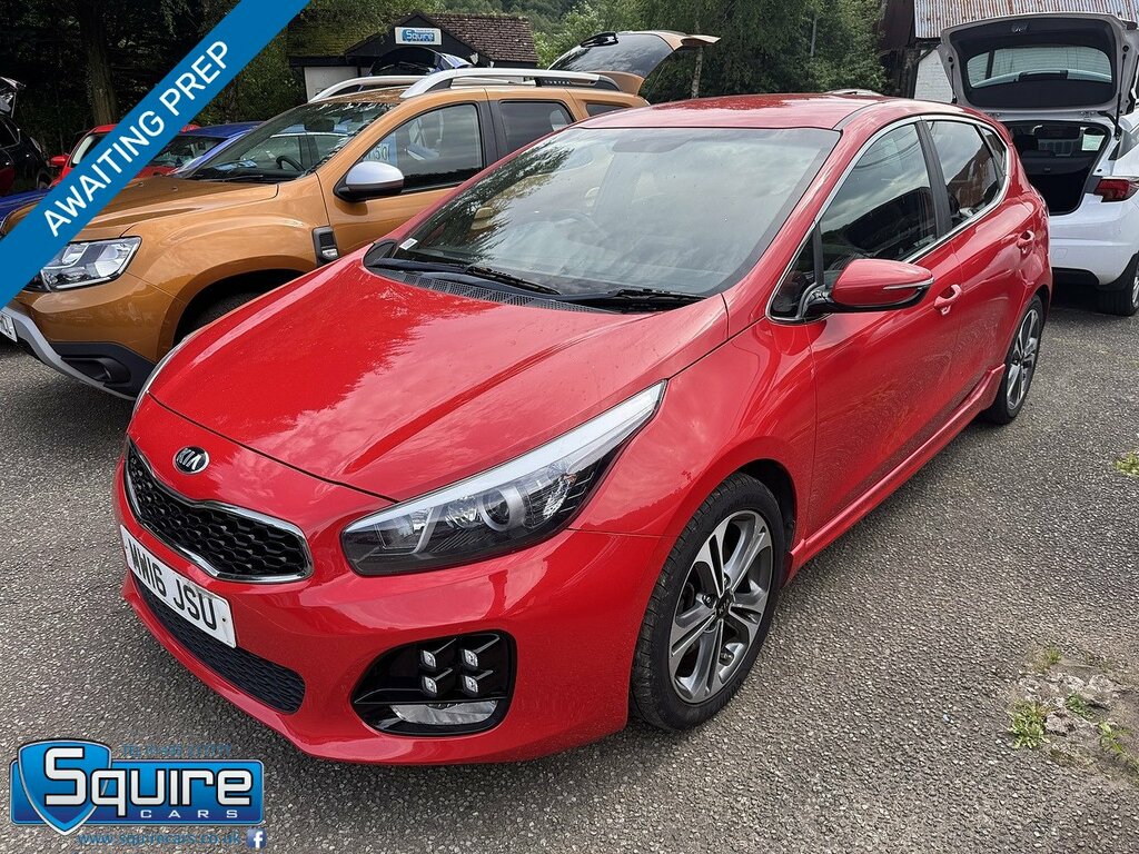 Kia Ceed Crdi Gt-line U1615 Ulez Red