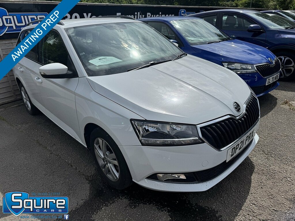 Skoda Fabia Tsi Se U1621 Ulez White